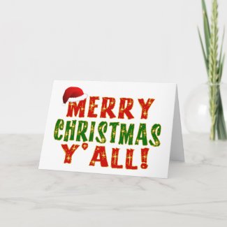 Merry Christmas Y'all! Card