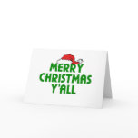 Merry Christmas Yall Cards