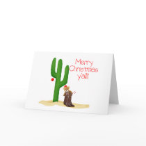 Merry Christmas y'all Greeting Cards