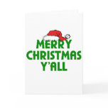 Merry Christmas Yall Card