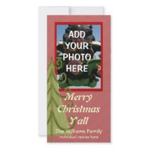 Merry Christmas Y'all Photo Card photo cards by C_W_Designs Merry Christmas Y'all Photo Card photo cards