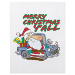merry christmas yall redneck santa custom flyer