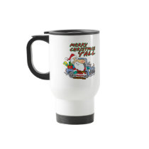 merry christmas yall redneck santa coffee mugs