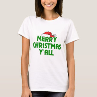 merry christmas yall t shirt