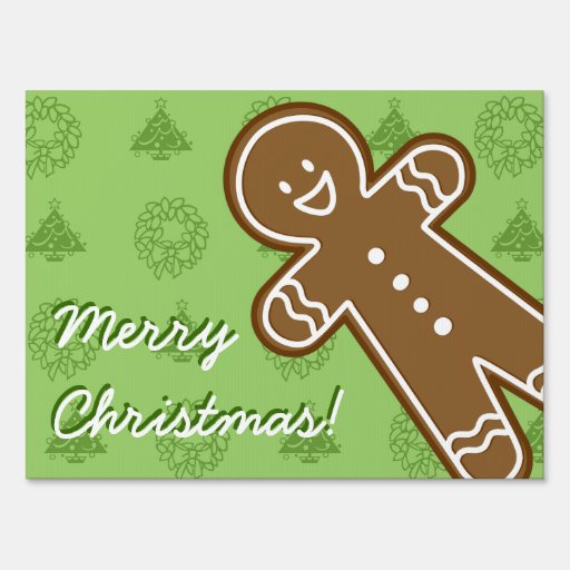 Merry Christmas Yard Sign | Zazzle