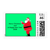 , Merry Christmasand A Happy New Y... postage