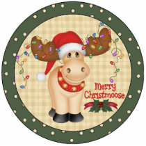 Merry Christmoose Christmas Tree Ornament photo sculptures by CowPieCreek Merry Christmoose Christmas Tree Ornament photo sculptures