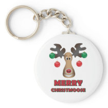 Merry Christmoose! Keychain