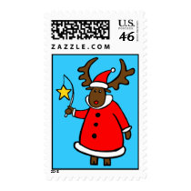 Merry ChristMoose postage