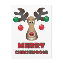 Merry Christmoose! Postcards