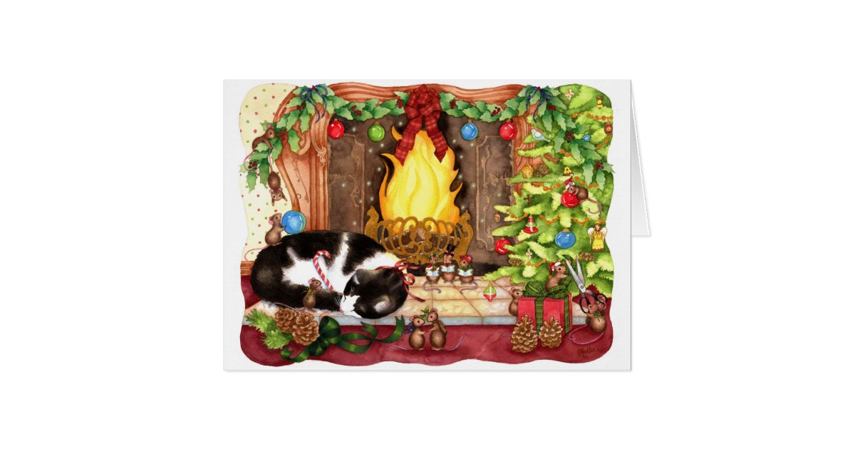 Merry Christmouse - Christmas Greeting Card | Zazzle