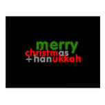 Merry Christmukkah postcards