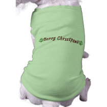 Merry Christpaws Pet Shirt pet clothing