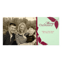 Merry Chrsitmas Ribbon photo cards