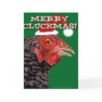 Merry Cluckmas! Greeting Cards