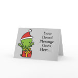 Merry Cthulmas Greeting Card