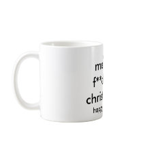 merry f**ckin christmas and a happy booze year mugs