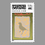 Merry Finch card postage