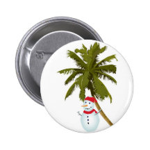 Merry Florida Christmas Pins
