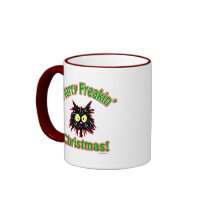 Merry Freakin' Christmas mugs