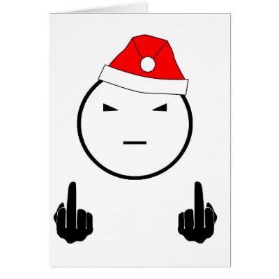 Merry Fucking Christmas cards