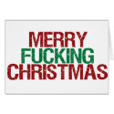 Merry Fucking Christmas cards