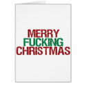 Merry Fucking Christmas cards