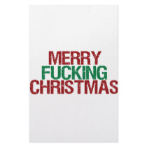 Merry Fucking Christmas stationery