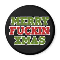 Merry Fucking Xmas wackiest best seller magnets