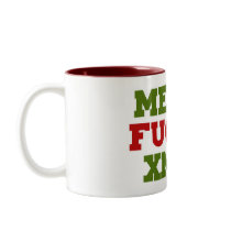 Merry Fucking Xmas wackiest best seller mugs by BoogieMonst Merry Fucking Xmas wackiest best seller mugs