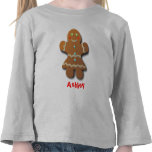 Merry Gingerbread Woman Tshirt