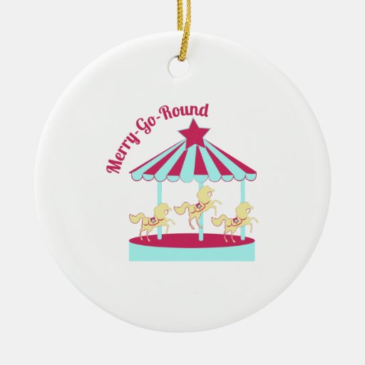 merry go round ceramic ornament zazzle merry go round ceramic ornament zazzle