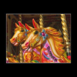 Merry-go-round Horses postcards