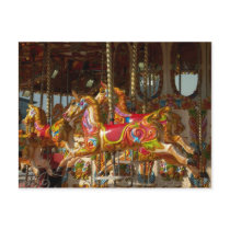 Merry-go-round Horses Postcards