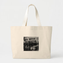 Merry Go Round Tote Bags