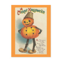 Merry Halloween Postcards