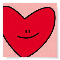 Merry Heart Print by elisaemme Merry Heart Print