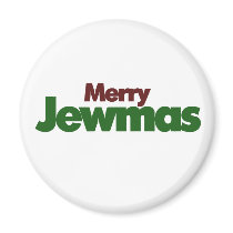 Merry Jewmas Magnets