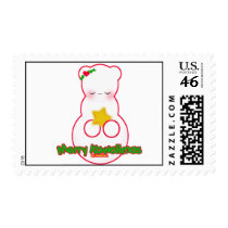 Merry Kawaiimas postage