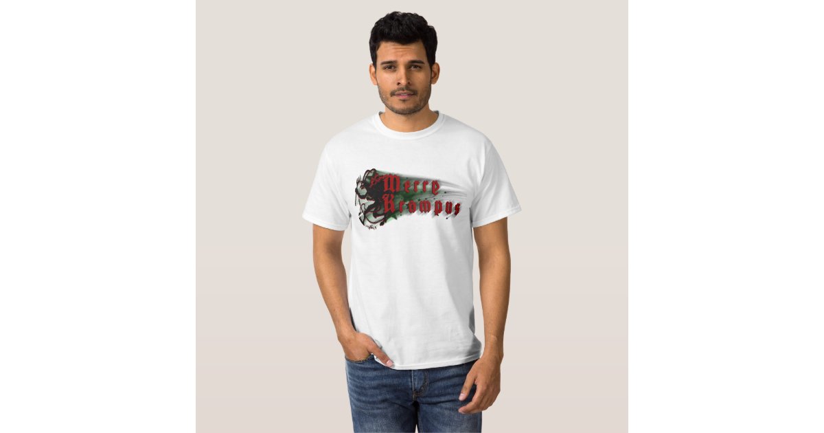 merry krampus t shirt