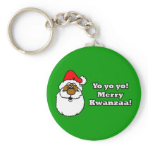 Merry Kwanzaa! Key Chain
