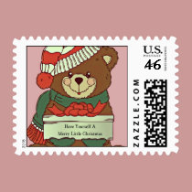 Merry Little Christmas Bear stamps