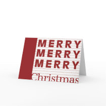 Merry, Merry, Merry Christmas cards by RLMdesignes Merry, Merry, Merry Christmas cards