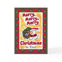 Merry, Merry, Merry Christmas! cards