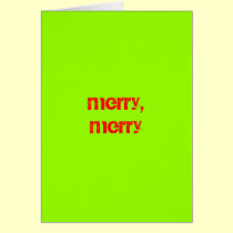 Merry Merry Quite Contrary cards