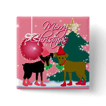 Merry Min Pins buttons by totallypainted Merry Min Pins buttons