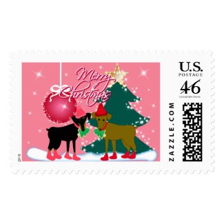 Merry Min Pins stamp