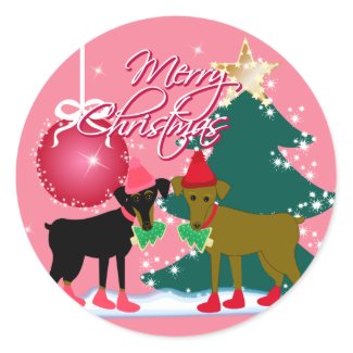 Merry Min Pins sticker
