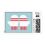 Merry Mittens Postage Stamp