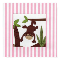Merry Monkey Poster